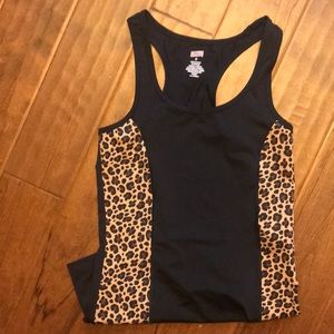 Leopard workout tank